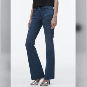 Zara ZW Collection Bootcut Mid-Rise Jeans - Size 6